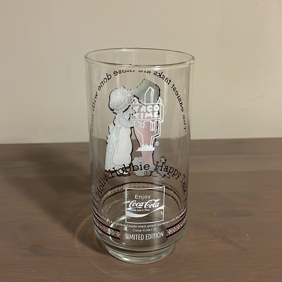 Vintage Holly Hobbie “Happy Talk” Glass from Taco Time - Picture 4 of 9